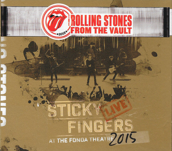 The Rolling Stones : Sticky Fingers Live At The Fonda Theatre 2015 (DVD, Multichannel, NTSC + CD)