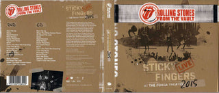 The Rolling Stones : Sticky Fingers Live At The Fonda Theatre 2015 (DVD, Multichannel, NTSC + CD)