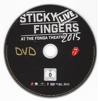 The Rolling Stones : Sticky Fingers Live At The Fonda Theatre 2015 (DVD, Multichannel, NTSC + CD)