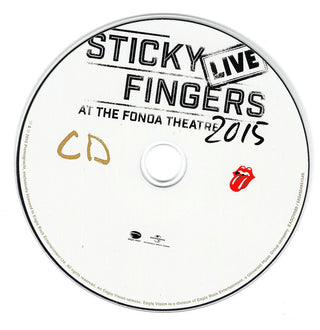 The Rolling Stones : Sticky Fingers Live At The Fonda Theatre 2015 (DVD, Multichannel, NTSC + CD)