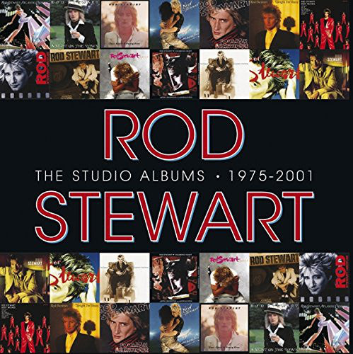 Rod Stewart : The Studio Albums 1975 - 2001 (Box, Comp, Ltd + CD, Album, RE + CD, Album, RE + C)