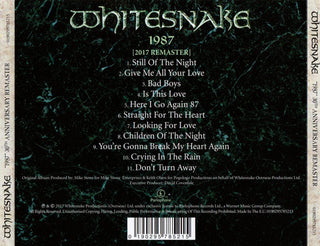Whitesnake : 1987 (CD, Album, RE, RM, 30t)