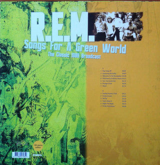 R.E.M. : Songs For A Green World: The Classic 1989 Broadcast (LP, Unofficial)