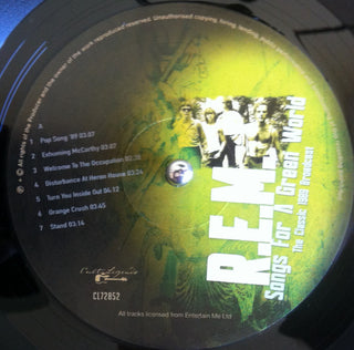 R.E.M. : Songs For A Green World: The Classic 1989 Broadcast (LP, Unofficial)