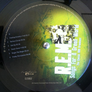 R.E.M. : Songs For A Green World: The Classic 1989 Broadcast (LP, Unofficial)