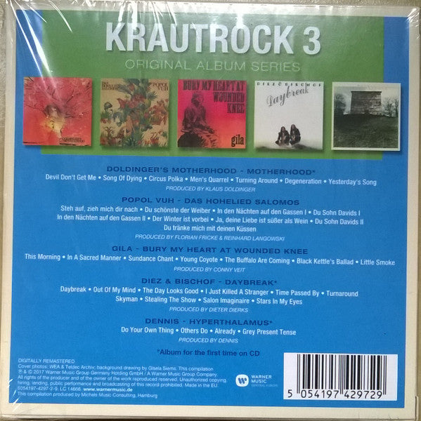 Various : Krautrock 3 (CD, Album, RE, RM + CD, Album, RE, RM + CD, Album,)