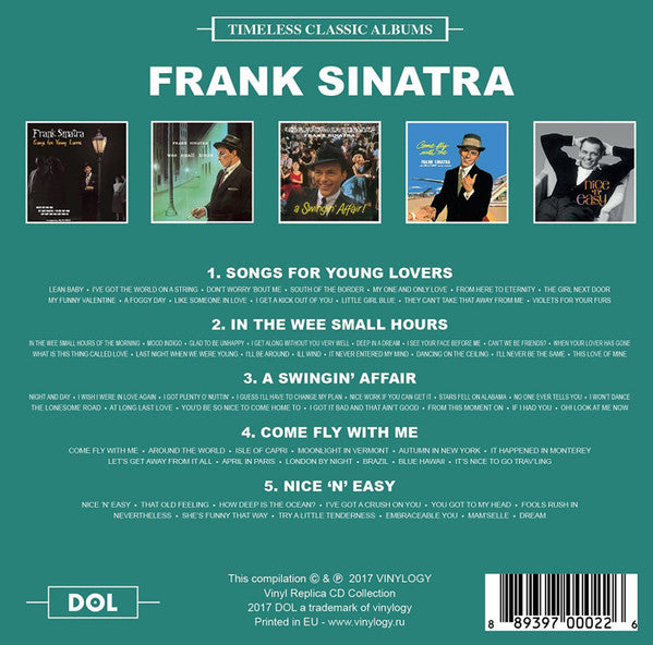 Frank Sinatra : Timeless Classic Albums (Box, Vin + 5xCD, Comp)