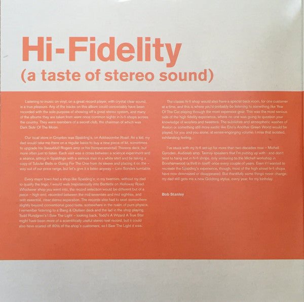 Various : Hi-Fidelity (A Taste Of Stereo Sound) (2xLP, Comp, Ltd)