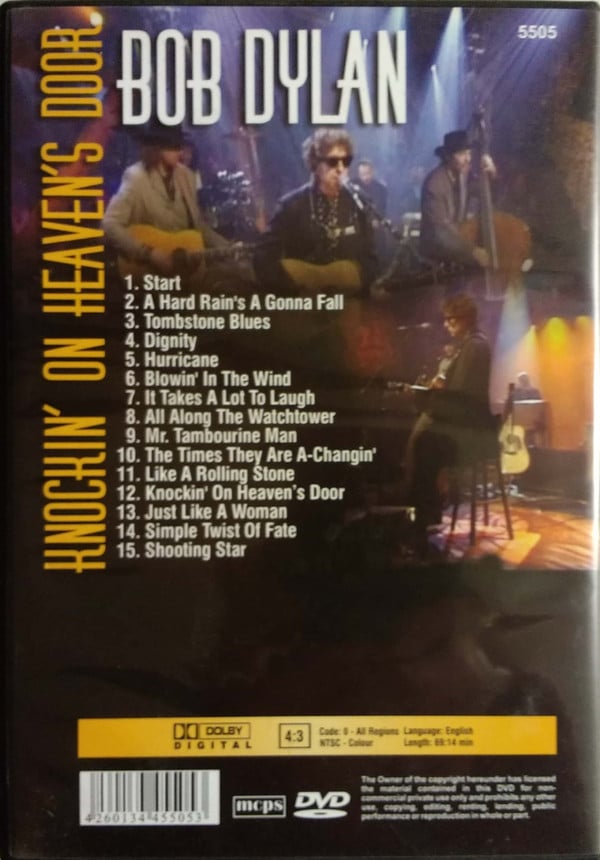 Bob Dylan : Knockin' On Heaven's Door (DVD-V, Unofficial, NTSC)