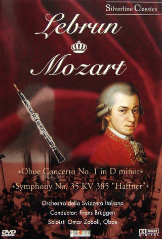 Ludwig August Lebrun, Wolfgang Amadeus Mozart / Orchestra Della Radio Televisione Della Svizzera Italiana, Frans Brüggen, Omar Zoboli : Oboe Concerto No. 1 In D Minor / Symphony No. 35 KV 385 "Haffner" (DVD-V, Multichannel)