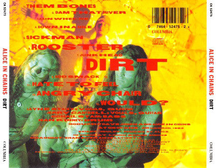 Alice In Chains : Dirt (CD, Album, RE)