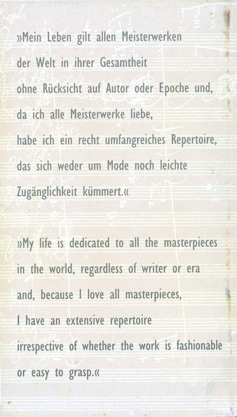 Carl Schuricht / Ludwig van Beethoven, Felix Mendelssohn-Bartholdy, Robert Schumann, Johannes Brahms, Anton Bruckner, Gustav Mahler : Beethoven Mendelssohn Bartholdy Schumann Brahms Bruckner Mahler (4xCD, Comp, RM, Dig)