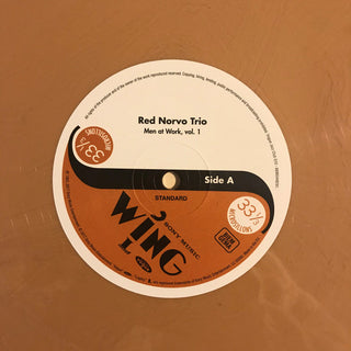 The Red Norvo Trio : Men At Work Vol.1 (LP, Album, RE, bro)