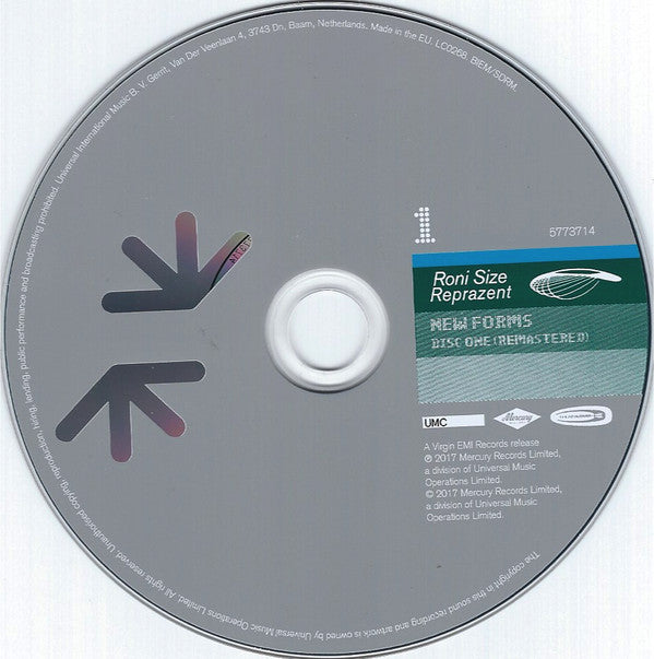 Roni Size / Reprazent : New Forms (2xCD, Album, RE, RM + CD, Comp + CD, Album + Box, )