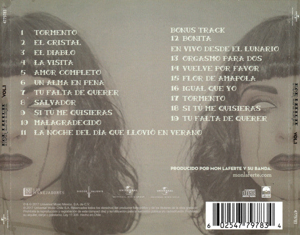 Mon Laferte : Vol. 1 (CD, Album)