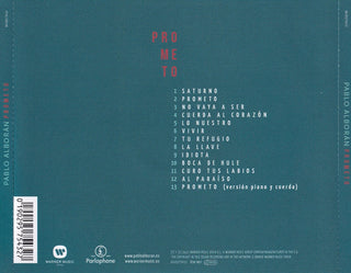 Pablo Alborán : Prometo (CD, Album)