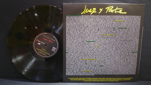 Joaquín Sabina Y Viceversa (3) : Juez Y Parte (LP, Album, RE)