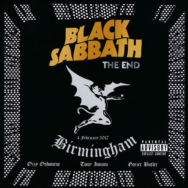 Black Sabbath : The End (4 February 2017 - Birmingham) (2xCD, Album)