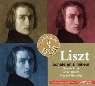Franz Liszt - Claudio Arrau / Simon Barere / Vladimir Horowitz : Sonate En Si Mineur (CD, Comp, RE, RM)
