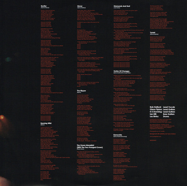 Judas Priest : Unleashed In The East (Live In Japan) (LP, Album, RE)