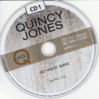 Quincy Jones : Jazz (More Than 100 Legendary Recordings 1956 - 1960) (10xCD, Comp, Mono)