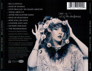 Stevie Nicks : Bella Donna (CD, Album, RE, RM)