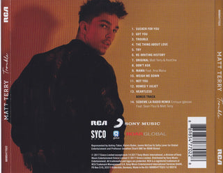 Matt Terry (2) : Trouble (CD, Album)