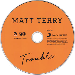 Matt Terry (2) : Trouble (CD, Album)
