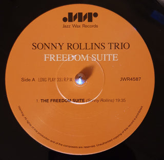 Sonny Rollins : Freedom Suite (LP, Album, RE, RM, 180)