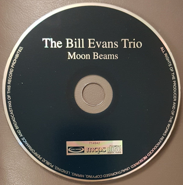 The Bill Evans Trio : Moon Beams (CD, Album, Mono, RE)