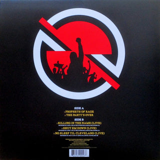 Prophets Of Rage (6) : The Party's Over (12", EP, Red)