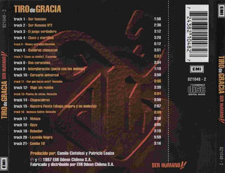 Tiro de Gracia : Ser Hümano!! (CD, Album, RE)