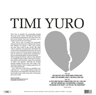 Timi Yuro : Hurt!!!!!!! (LP, Album)