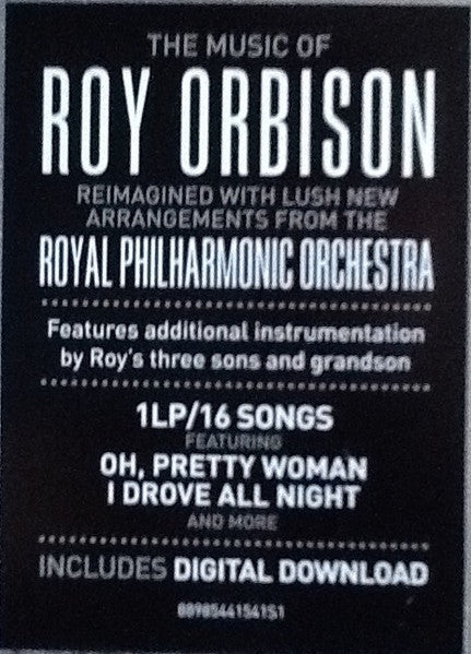 Roy Orbison With The Royal Philharmonic Orchestra : A Love So Beautiful (LP, Album)