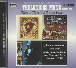 Thelonious Monk : Three Classic Albums Plus - Second Set (2xCD, Comp, RM)