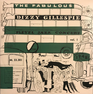Dizzy Gillespie : The Fabulous Pleyel Jazz Concert vol. 1 - 1948 (LP, Album, RE, Gre)