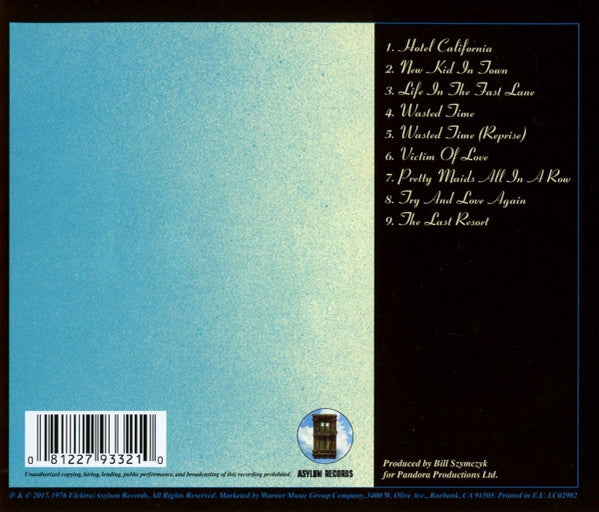 Eagles : Hotel California (CD, Album, RE, RM)