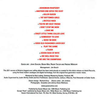 Queen : Greatest Hits (CD, Comp, RE, RM, RP)