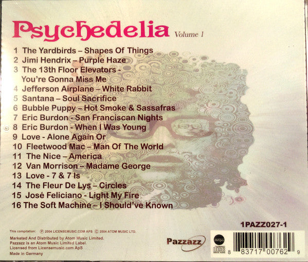Various : Psychedelia Volume One (CD, Comp)