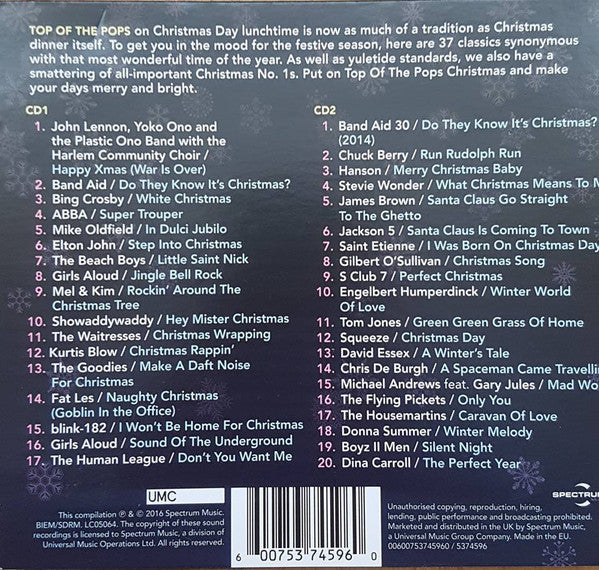 Various : Top Of The Pops Christmas (2xCD, Comp)