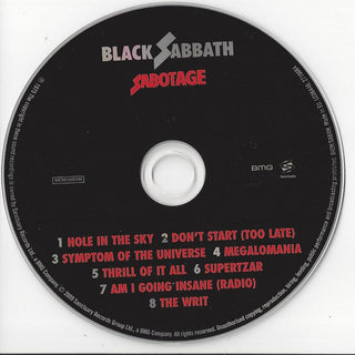 Black Sabbath : Sabotage (CD, Album, RE, RM, Dig)