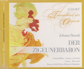 Johann Strauss Jr., Karl Schmitt-Walter, Peter Anders (2), Marianne Schröder, Sena Jurinac, Franz Marszalek : Der Zigeunerbaron  (2xCD, Album, Mono, Dig)
