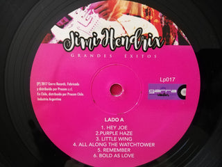 Jimi Hendrix : Grandes Éxitos (LP, Comp)