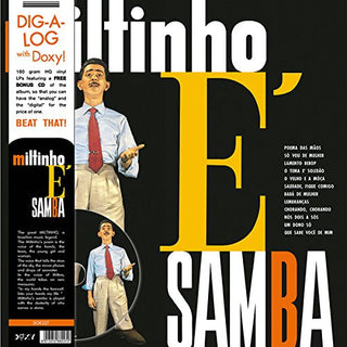 Miltinho : Miltinho É Samba (LP, Album, RE + CD, Album)