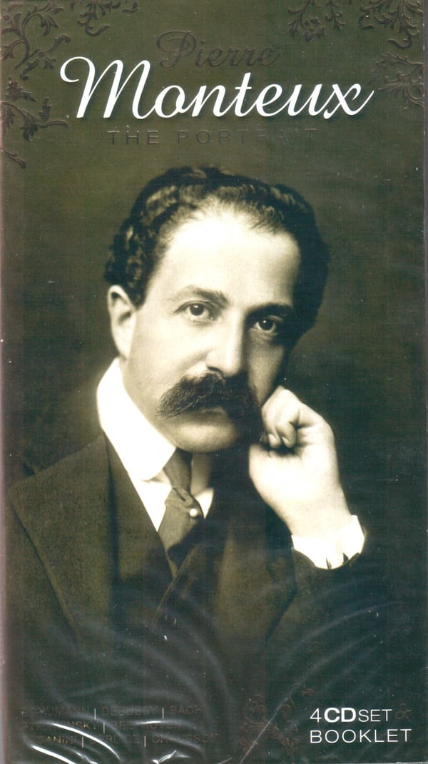 Pierre Monteux, Johann Sebastian Bach, Niccolò Paganini, Ludwig van Beethoven, Robert Schumann, Hector Berlioz, Ernest Chausson, Claude Debussy, Igor Stravinsky : The Portrait (1875-1964) Dirigent / Conductor (Box + 4xCD, Comp)
