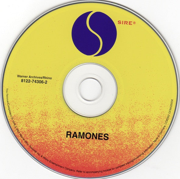 Ramones : Ramones (CD, Album, RE, RM, RP, Cin)