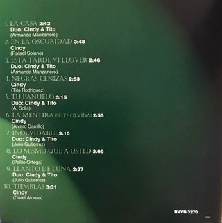 Cindy Rodriguez & Tito Rodriguez : Alma Con Alma (CD, Album)