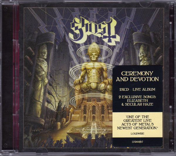 Ghost (32) : Ceremony And Devotion (2xCD, Album)