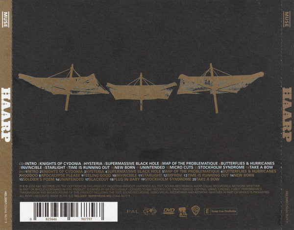 Muse : HAARP (CD, Album + DVD-V, PAL)