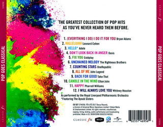 Royal Liverpool Philharmonic Orchestra : Pop Goes Classical (Classic fm Presents) (CD, Comp)